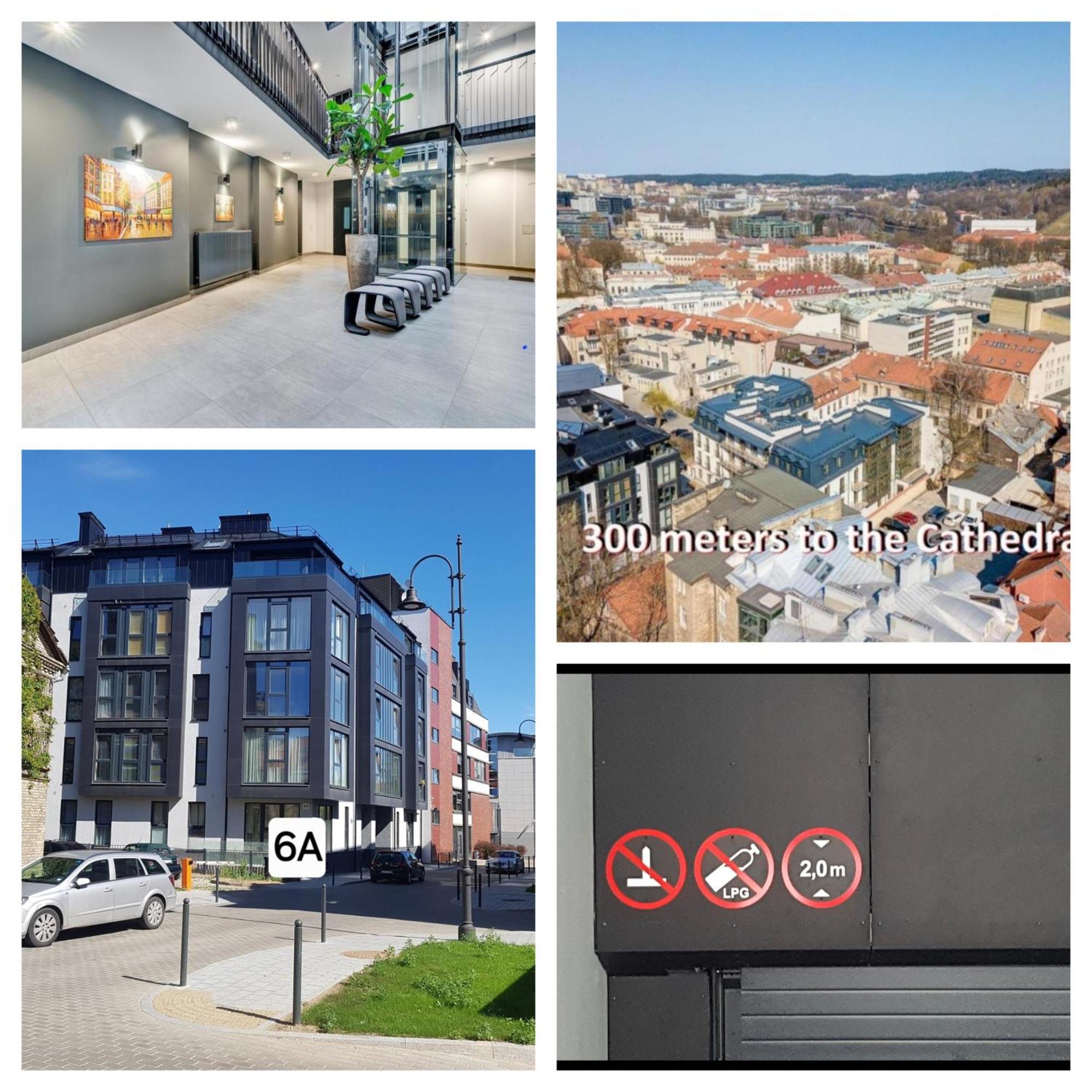 Happy Inn Vip, Self Check-In-24X7, A-C, Parking-In-The-Underground-Garage Вильнюс Экстерьер фото